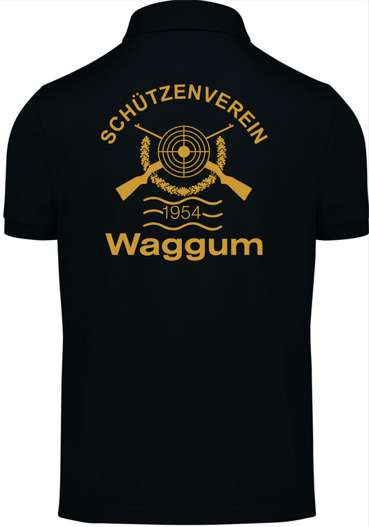 Schützenverein Waggum Poloshirt - Vereinsversion - Pistole